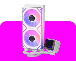 XPG Levante II 240 All-in-One-Wasserkühlung in Weiß